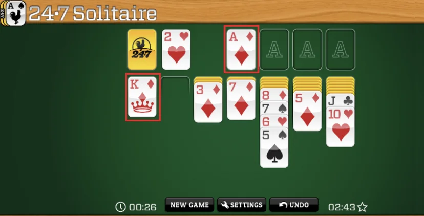 Solitaire google doodle